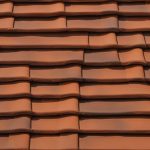 reclaimed plain clay roof tiles